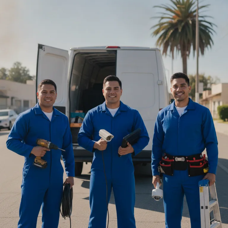 Instalación Cámaras Seguridad equipo en Cancun
